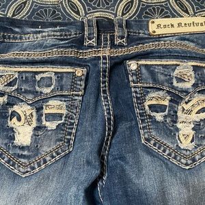 Rock  Revival boot cut Raven jeans